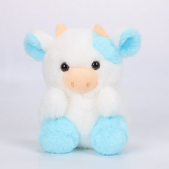 Apmemiss Clearance Cow Stuffed Animals Soft Cuddly Cow Plush Stuffed Animal Cow Plushie for Kids 7.87" Christmas Decorations Clearance