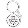 thumbnail image 1 of Apmemiss Clearance DIY to My SON Stainless Steel Last Name 26 Letter Keychain 2.5cm on Sale and Clearance, 1 of 6