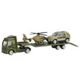 thumbnail image 1 of Apmemiss Clearance Diecast Semi Truck & Excavator Toy Model Metal Flatbed Truck /Excavator Tractor Metal Construction Vehicle Models Toys for Kids Christmas Gifts, 1 of 5