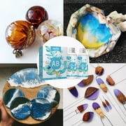 Apmemiss Clearance Diy Handicraft Epoxy Resin Transparent Casting Coating Adhesive 50ml