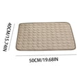 thumbnail image 1 of Apmemiss Clearance Dog Cooling Mat, Summer Cooling Mat for Dogs Washable Dog Cooling Pad Portable Breathable Ice Silk Self-Cooling Pad for Cats, Crates, Kennels and Beds Dog Christmas Gifts, 1 of 2