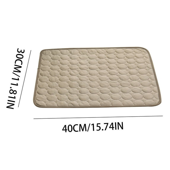 Apmemiss Clearance Dog Cooling Mat, Summer Cooling Mat for Dogs Washable Dog Cooling Pad Portable Breathable Ice Silk Self-Cooling Pad for Cats, Crates, Kennels and Beds Dog Christmas Gifts