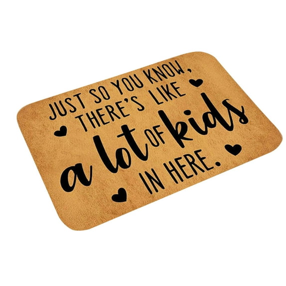 Apmemiss Clearance Door Mat- Front Door Mat Outdoor Indoor Entrance-Thick Non Slip Welcome Mat Indoor Outdoor Mats for Home Entrance Inside Outside Entryway Rugs-Shoe Mat Scraper