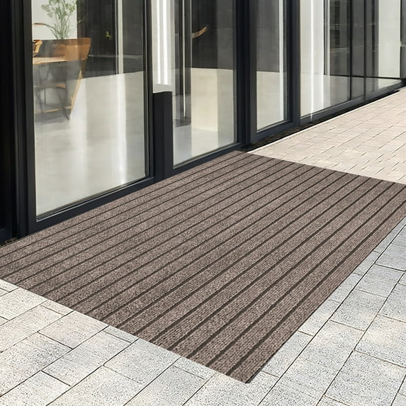 Apmemiss Clearance Door Mat Outdoor Entrance, Extra Durable Front Door Mat Outside, Heavy Duty Welcome Mat for Outside Entry, Back Door Mats Non Slip, Waterproof All-Season Doormats