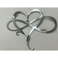 thumbnail image 1 of Apmemiss Clearance Eternal Wrought Iron Decoration Indoor Ornaments Metal Wall Decoration Infinitys Heart-Steel Wall Decor Metal Wall Art 20*25cm Bathroom Decor, 1 of 2