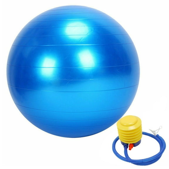 Apmemiss Clearance Exercise GYM Yoga Ball Fitness Pregnancy Birthing Burst + Pump 75cm Warehouse Clearance