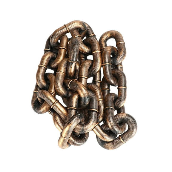 Apmemiss Clearance Fake Big Dog Chain Leash,Funny Dog Leash,Dog Toy,Plastic Material,Imitates Iron Chains,for Small Dogs Cats Puppies Only,Chihuahua Teddy Poodle Papillon Room Decor Aesthetic