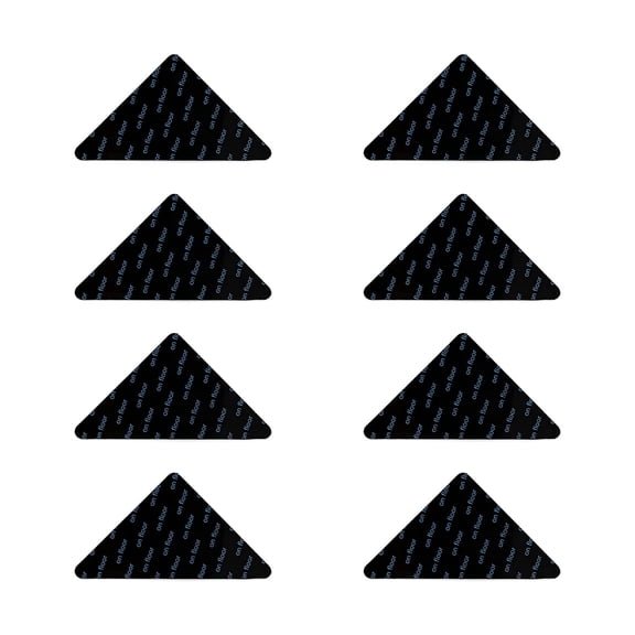 Apmemiss Clearance Gripper for Rug, 8 Pack Non Slip Rug Pads Grippers, Anti Slip Rug Corner Grippers for Area Rugs, Rug Carpet Tapes to Prevent Sliding for Tile, Reusable Rug Corner Grippers