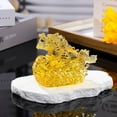 thumbnail image 1 of Apmemiss Clearance Home Decor Crystal Glass Dragon Figurine Collectible,Glass Small Mythical Animal Fengshui Home Statue Gift Winter Decor, 1 of 3