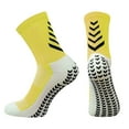 thumbnail image 1 of Apmemiss Clearance Men's Soccer Socks Anti Slip Knee Socks Non Slip Grip Pads for Football Basketball Sports Grip Socks, 1 of 2