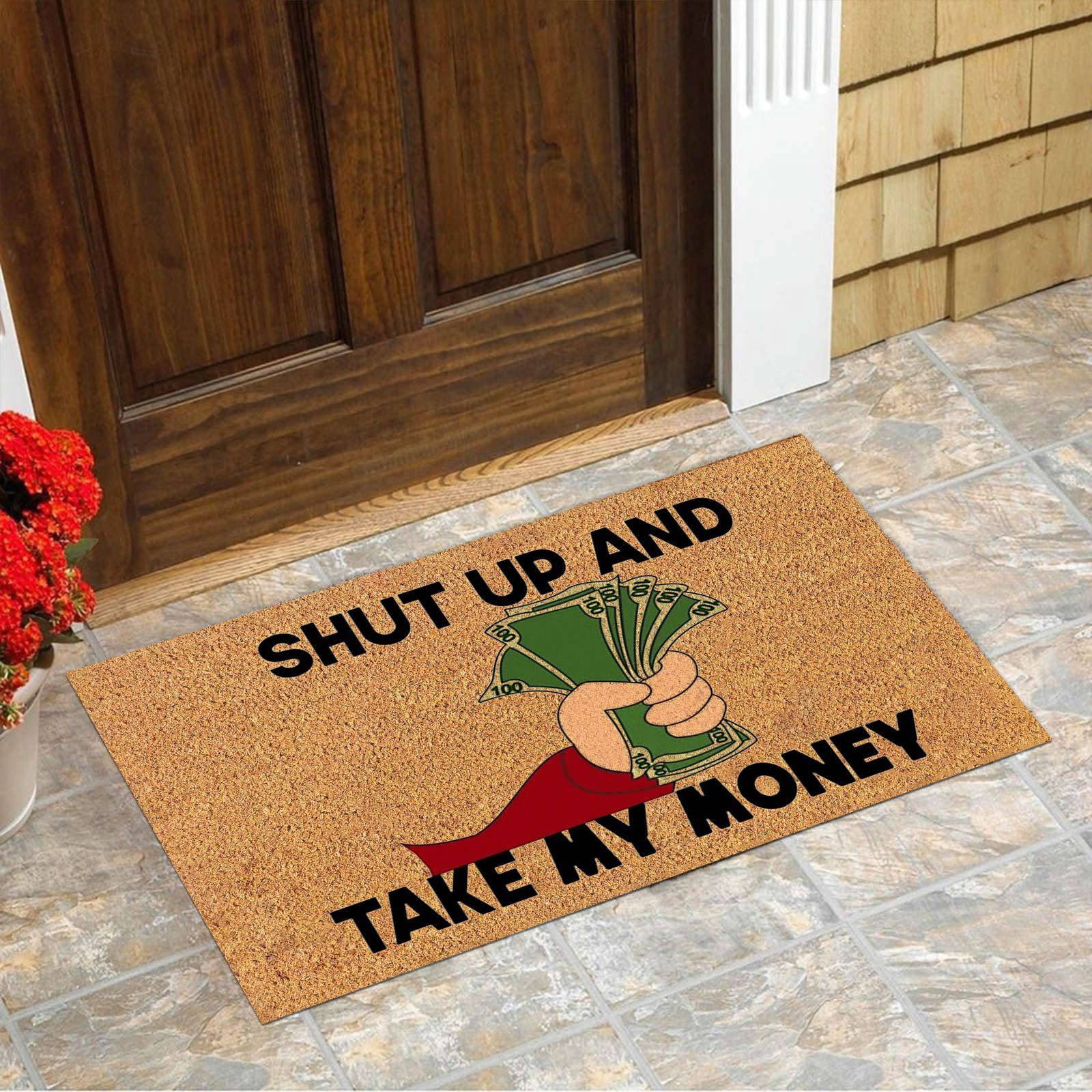 No Se Aceptan Visitas Sin Chisme Doormat Welcome Mat Funny Doormat Indoor  outdoor Floor Mats for