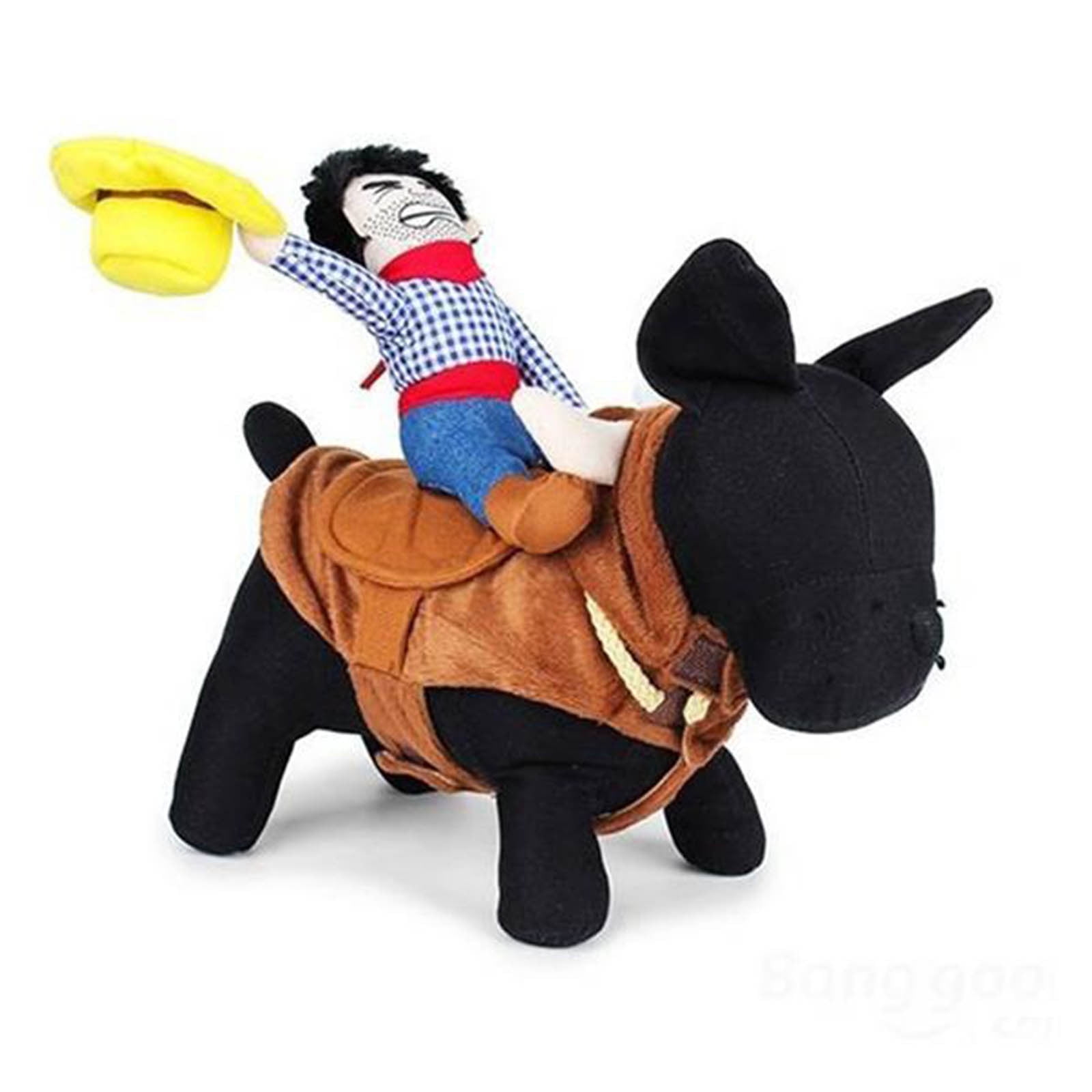 Apmemiss Clearance Pet Cowboy Riding Transformation Costume, Pet