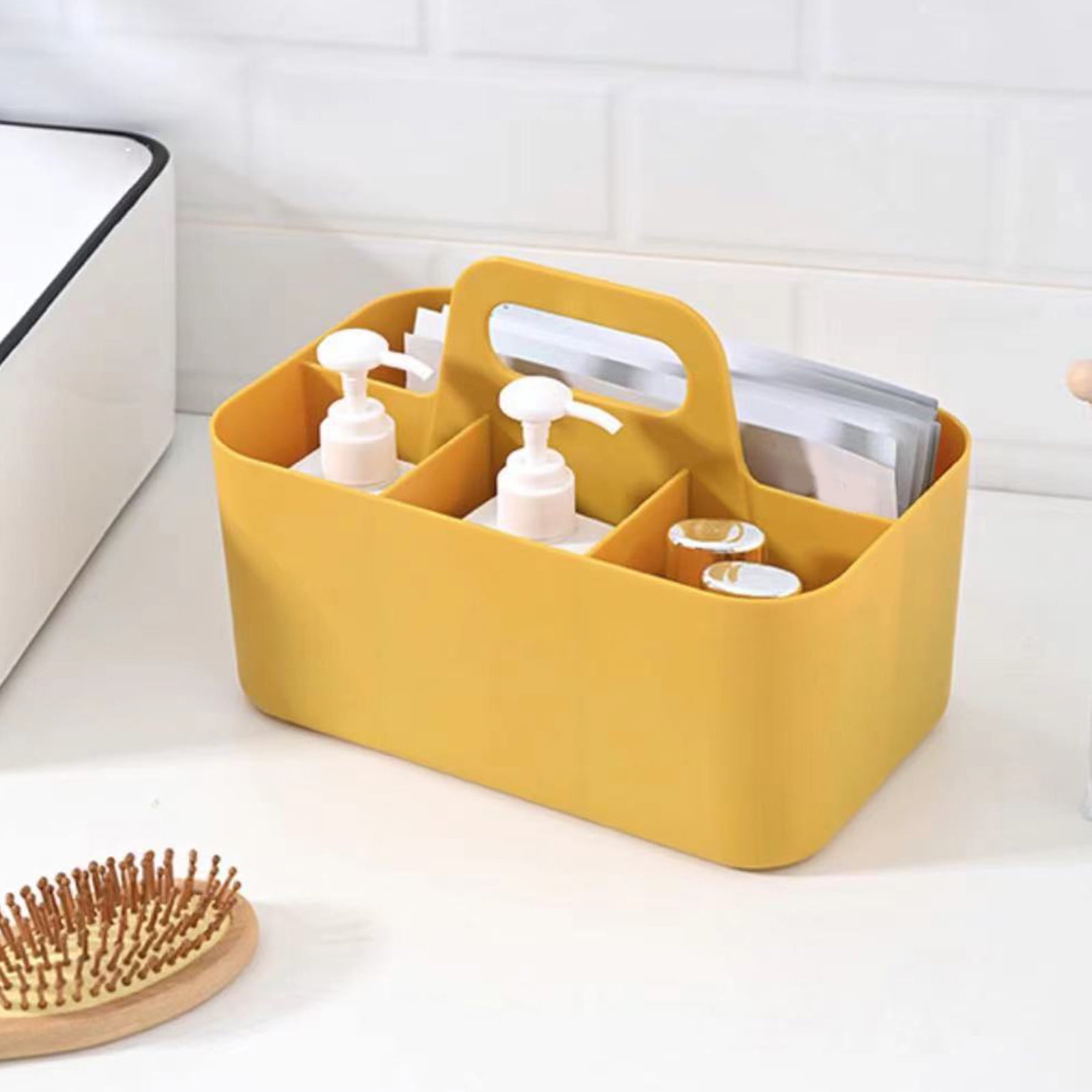 Apmemiss Clearance Plastic Shower Caddy Organizer, Bathroom Caddy