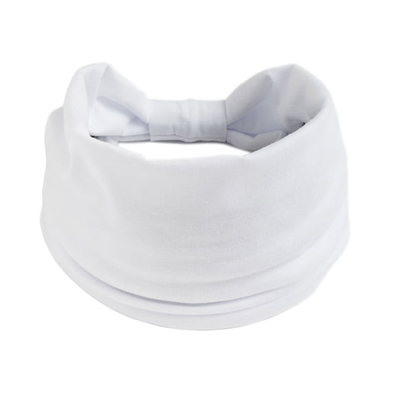 Apmemiss Clearance Pure Color Elastic Sports Hairband Wide Version of Yoga Headband Antiperspirant Sweat Absorption Maca Faucet Headband Bag Waist Hairband