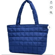 Apmemiss Clearance Quilted Puffer Tote Bag Purse Puffy Crossbody Shoulder Bag, Lightweight Nylon Hobo Bag Puffer Carryall Bag for Women Girl