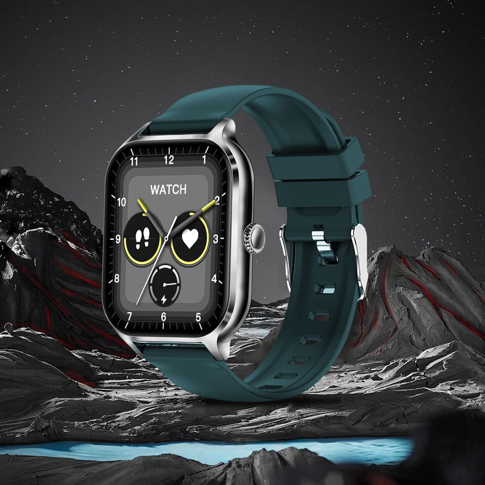 Apmemiss Clearance Smart Watch Fitness Tracker Watch for Men Women Touch Smartwatch Fitness Watch with Heart Rate Monitor Pedometer Sleep Monitor Sports Waterproof Activity Tracker Walmart