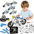 Apmemiss Clearance Toys 5 In 1 Building Car Metal Model Kits STEM