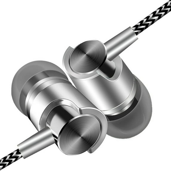 Apmemiss Clearance Universal 3.5mm In-Ear Stereo Earbuds Earphone with Mic for Cell Phone Sales Today Clearance