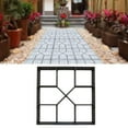 thumbnail image 1 of Apmemiss Clearance Walk Maker Garden Pavement DIY Maker Reusable Concrete Cement Stone Design Paver Walk Maker for Paving Pavement Patio Walkway 15.75 x 15.75 inch, 1 of 5