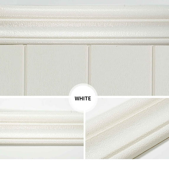 Apmemiss Clearance Wall Edging Self-Adhesive Environmental Protection Wall Edging Strip, Flexible Wall Borders Frame Peel and Stick Trim Molding, Waterproof Wall Edging Strip for Home
