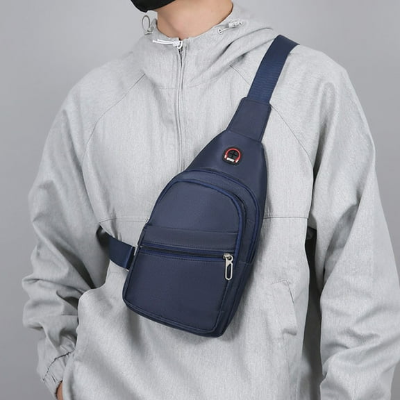 Apmemiss Clearance Waterproof Sling Bag Crossbody Backpack for Men Women Sling Backpack Hiking Daypack Multipurpose Cross Body Chest Bag