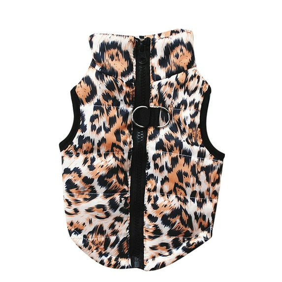 Apmemiss Clearance Winter Warm Coat Waterproof Dog Winter Jacket with Harness Traction Belt,Pet Outdoor Jacket Dog Autumn and Winter Clothes for Medium, Small Dog Dog Christmas Outfit