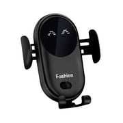 Apmemiss Clearance Wireless Car Charger Mount, Automatic Clamping Wireless Charger Car Holder Smart Infrared Sensor Vent Mount Mobile Phone Bracket Stand Sales Today Clearance