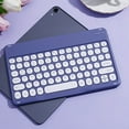 thumbnail image 1 of Apmemiss Clearance Wireless Keyboard, Portable Bluetooth Colorful Computer Keyboards, Wireless Mini Compact Retro Typewriter Flexible Design Keyboard with Compact Slim Profile, 1 of 9