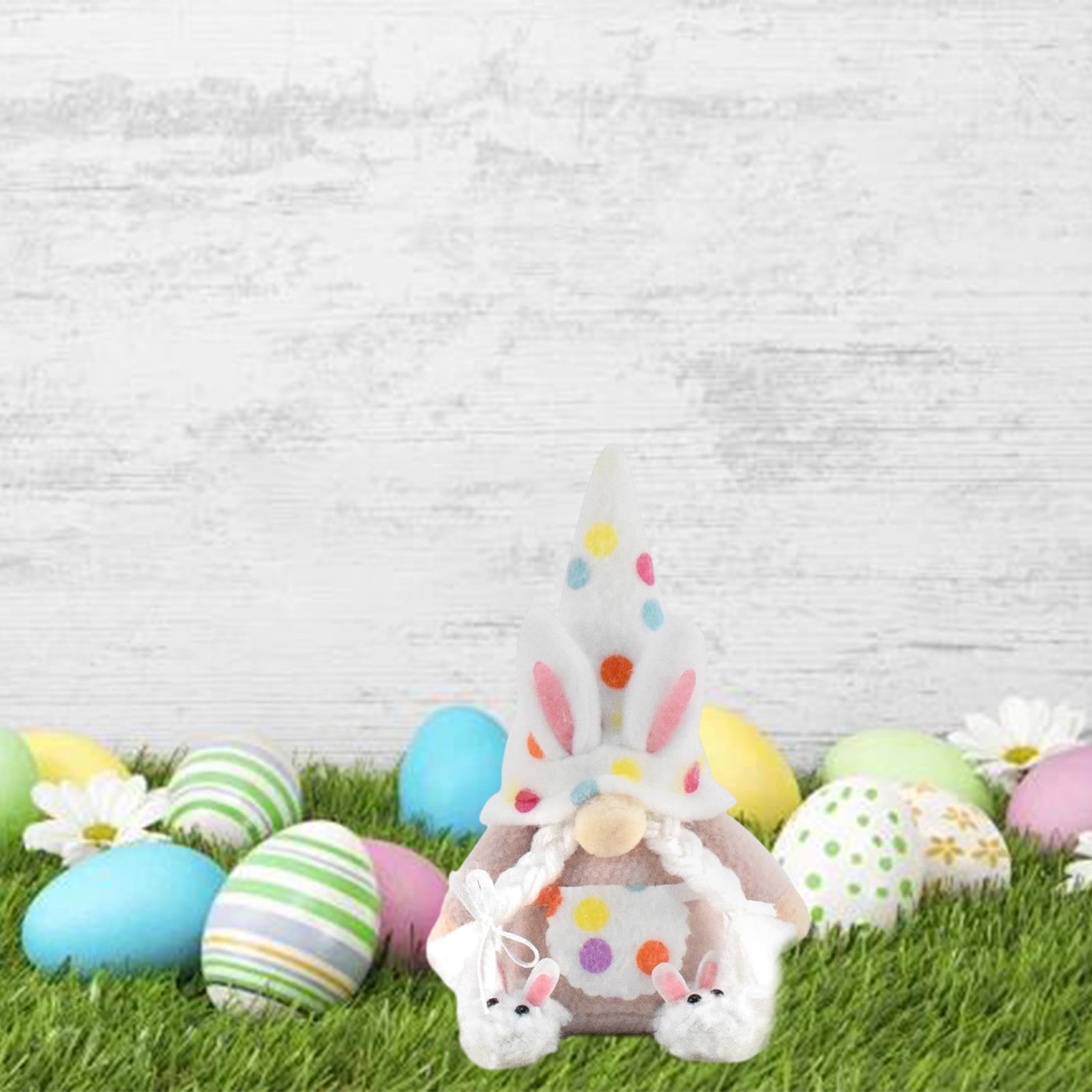 Apmemiss Easter Decor Clearance Plush Bunnys Faceless Gnome Stuffed