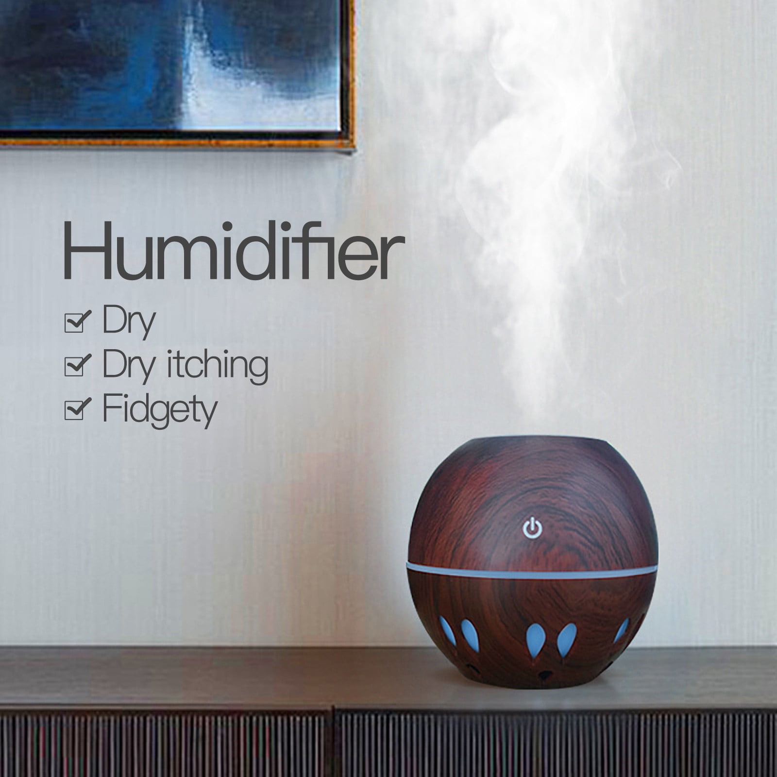 Apmemiss Easy To Clean Humidifier Clearance Type of Large Mist Aroma ...