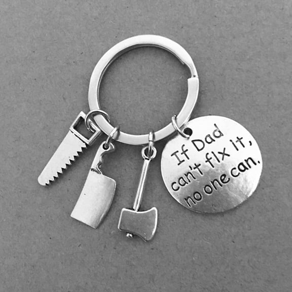 Apmemiss Fathers Day Gifts Clearance Father's Day Gift keychain the Commemorative Gift for Father's Day Deal of the Day