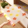 thumbnail image 1 of Apmemiss Floral Refrigerator Liner 59x12 Inch, Non-Adhesive Shelf Drawer Mat for Kitchen Cabinets, Waterproof Non-Slide Easy Clean Fridge Pad, Decorative Plastic Protective Liner, 1 of 7