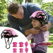 Apmemiss Girl Gifts Clearance 7Pcs/Set Children Kids Helmet Knee Elbow Pad Cycling Skate Bike Protecs Warehouse Clearance