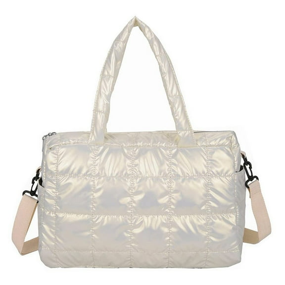 Apmemiss Handbags for Women Clearance Women's Tote Bag Large Shoulder Bag,Tote Padded Winter Handbag Space Tote Bag Shoulder Bag Shopping Clearance