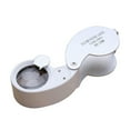 thumbnail image 1 of Apmemiss Led Christmas Lights Clearance 40X - Jewelry Eye Glass Magnifier LED Light Jewelers -Loop Pocket Room Decor, 1 of 2