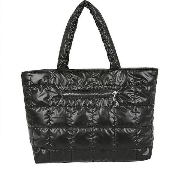 Apmemiss Women's Tote Bag Large Shoulder Bag,Tote Padded Winter Handbag Space Tote Bag Shoulder Bag Shopping