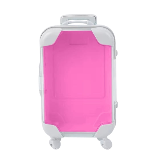 Apmemiss Clearance Walkable Simulation Mini Storage Trolley Luggage Cosmetic Storage Box Home Furnishing Decoration Overstock Items