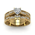 thumbnail image 1 of Apmemiss Wholesale Shiny Ring Moissanite Wedding Bridal Ring Eternal Promise Elegant Ring, 1 of 2