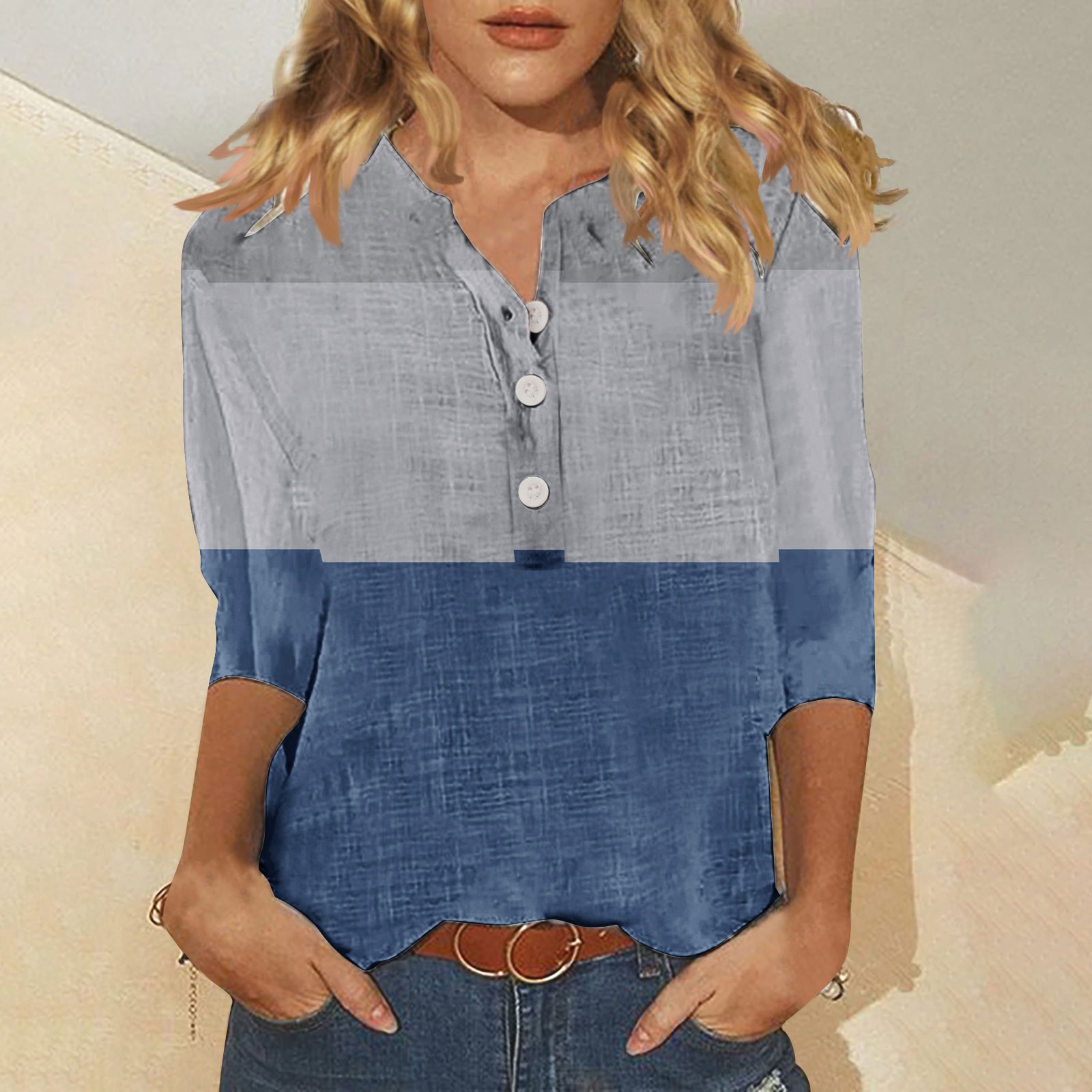 Apmemiss Womens Summer Tops 2024 Clearance Clothes 2024 Women's Casual