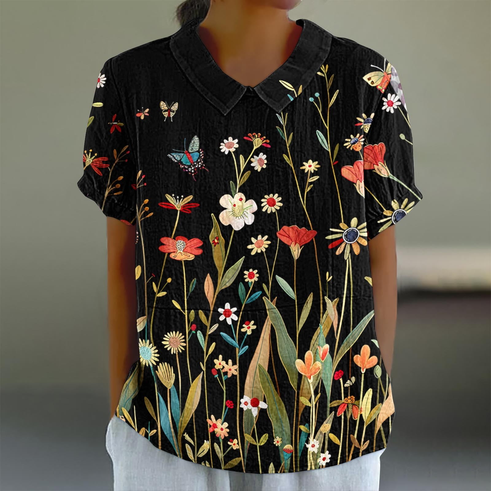 Apmemiss Womens T Shirts Clearance Clothes Women's Ladies Fashion