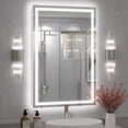 thumbnail image 1 of GODCHAR 24"x36" LED Bathroom Mirror, 24V Pro Backlit & Frontlit Vanity Mirror, UL Certified Anti-Fog Dimmable, 1 of 14