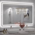 thumbnail image 1 of GODCHAR 60"x36" LED Bathroom Mirror, 24V Pro Backlit & Frontlit Vanity Mirror, UL Certified Anti-Fog Dimmable, 1 of 14