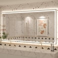 thumbnail image 1 of Apmir 72"x36" UL Listed LED Bathroom Mirror, Front and Backlit, Anti-Fog, 3 Color Temperature, Dimmable, 1 of 13