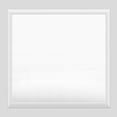 thumbnail image 1 of GODCHAR Framed Tempered Glass Bathroom Vanity Rectangular Mirror 40"x38", White, 1 of 7