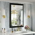 thumbnail image 1 of Apmir Aluminum Alloy Framed Bathroom Vanity Mirror in Tempered Glass, 1 of 8