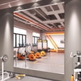 thumbnail image 1 of GODCHAR Home Gym Mirror 72"x32" 2-Pack, Frameless Full Body Wall Mirror, Shatterproof Tempered Glass for Yoga, Dance, Garage Gym, 1 of 8