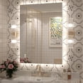 thumbnail image 1 of 32x24 LED Bathroom Mirror, 24V Ultra Bright Backlit Vanity Mirror, Anti-Fog & Shatterproof Tempered Glass, CRI 95+, 1 of 13