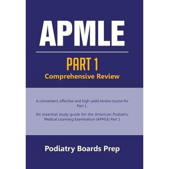 Apmle: PART 1 Comprehensive Review (Hardcover)