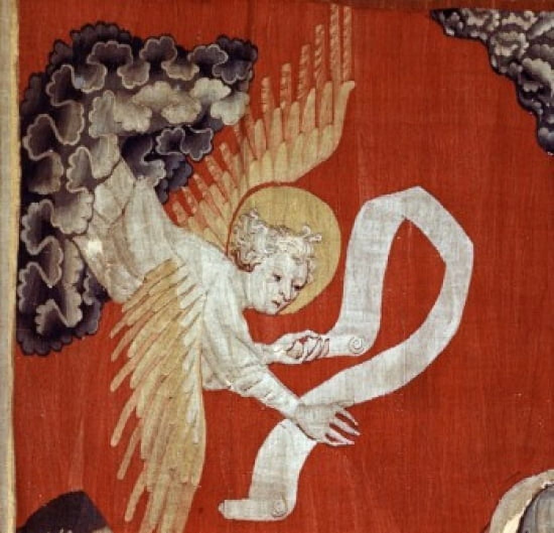 Apocalypse - Angel Detail TapestryTextiles Canvas Art - (18 x 24)