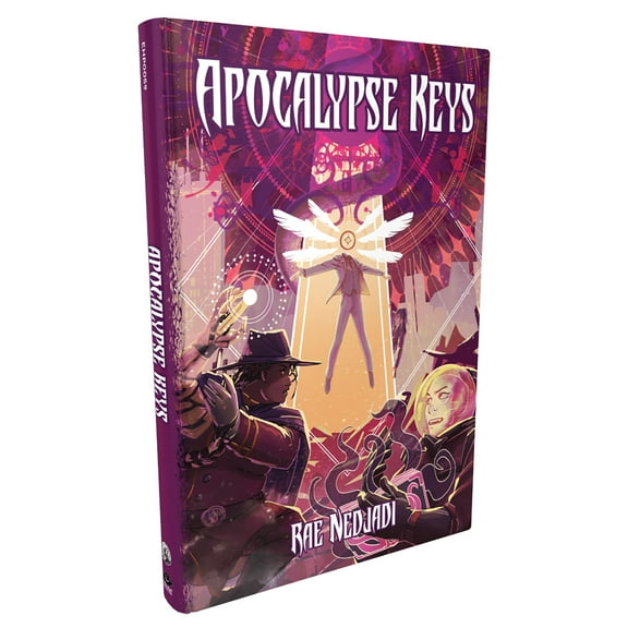 Apocalypse Keys - RPG Book, Evil Hat Productions, Roleplaying Game Of Occult Threats, Monsters Bound By Love-Fate-Power